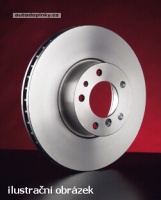 Zimmermann p�edn� brzdov� kotou�e - vzduchem chlazen� Honda INTEGRA (DA), 1.6 (DA1, DA3) - v�kon 88 kW -- rok v�roby 03/1986-08/1989